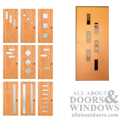 Wood Frame Door Lite with Single Pane Tempered Glass 4 Inch x 12 Inch - Wood Frame Door Lite with Single Pane Tempered Glass 4 Inch x 12 Inch