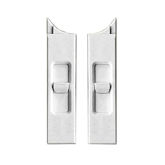 Tilt Latch, Slide in finger latch for vinyl window, Plastic Assembly - Choose Color