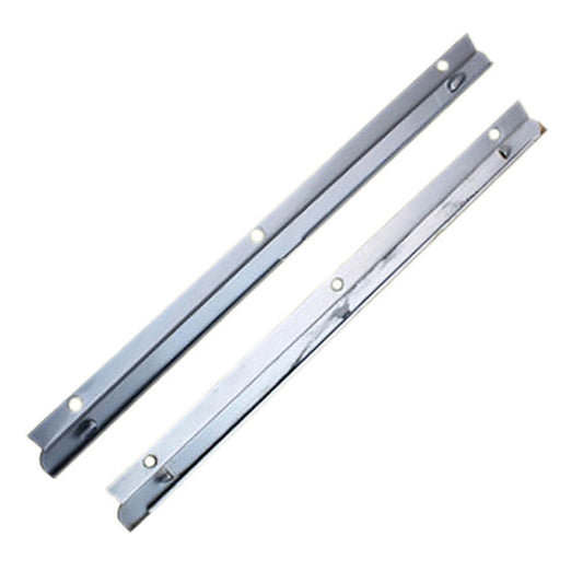 Discontinued Channel / Track, Primed Wood Casement, 1945-60 Metal Button