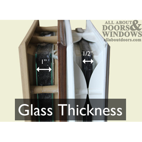 Therma-Tru 20 x 36 x 1/2 Surround Only NO Glass - 9 Lite - Therma-Tru 20 x 36 x 1/2 Surround Only NO Glass - 9 Lite