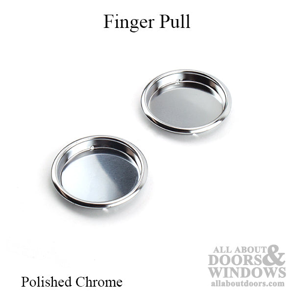 Finger Pull 2-1/8 Inch Multiple Finish Options - Finger Pull 2-1/8 Inch Multiple Finish Options