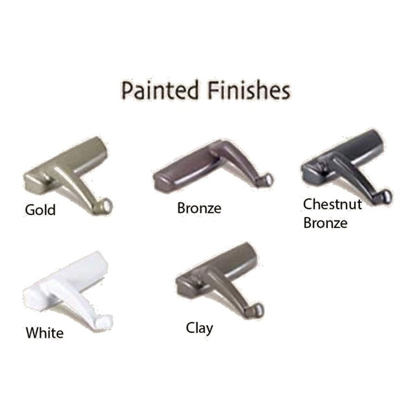 Non-Handed Truth Home Gard Sash Lock with Plastic Latch for Casement Window - Choose Color - Non-Handed Truth Home Gard Sash Lock with Plastic Latch for Casement Window - Choose Color