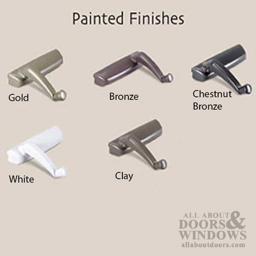 Non-Handed Truth Home Gard Sash Lock with Plastic Latch for Casement Window - Choose Color - Non-Handed Truth Home Gard Sash Lock with Plastic Latch for Casement Window - Choose Color
