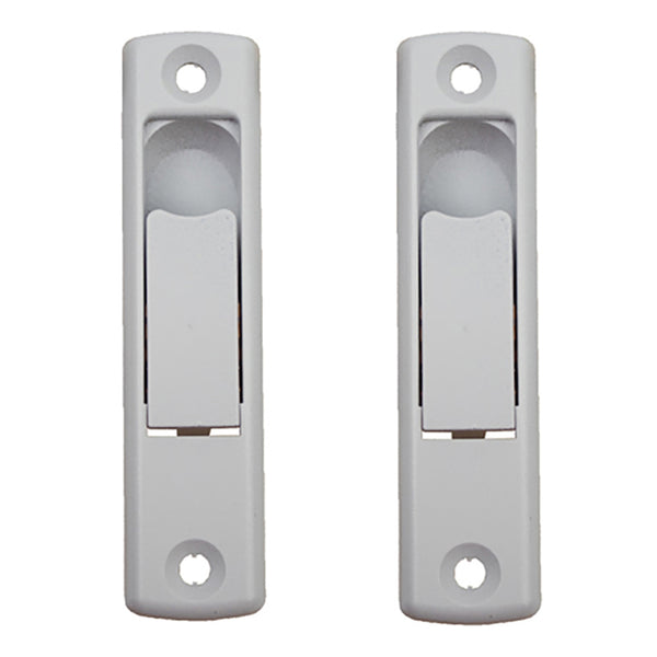 Screw on Tilt-latch, Flat Plastic