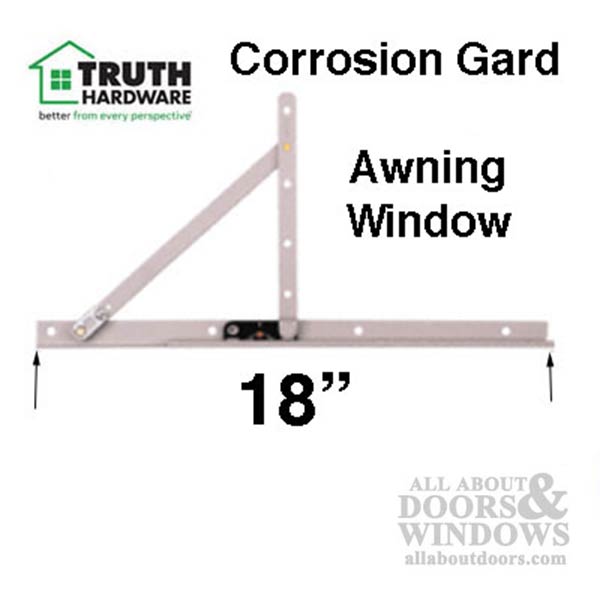 Awning Hinge  Large 18 inch Truth 13 Series - Awning Hinge  Large 18 inch Truth 13 Series