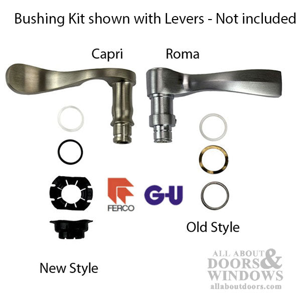 G-U Ferco Handle Snap Ring Kit, Standard & Low Profile - G-U Ferco Handle Snap Ring Kit, Standard & Low Profile