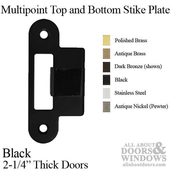 G-U / Ferco Strike Plates with Lip, 2-1/4