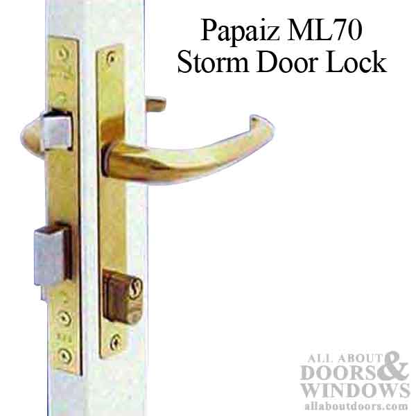 Papaiz ML70 Storm Door Lock and Handle - Papaiz ML70 Storm Door Lock and Handle