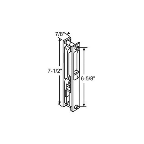 Flush Mount Handles For Patio Doors 6-5/8