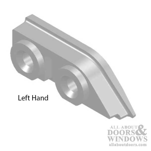 Vinyl window strike / keeper Truth 31303 - Left Hand - Vinyl window strike / keeper Truth 31303 - Left Hand
