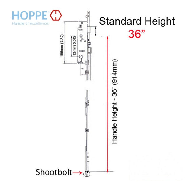 16mm Manual Gear, 60/92 Shootbolt, 1