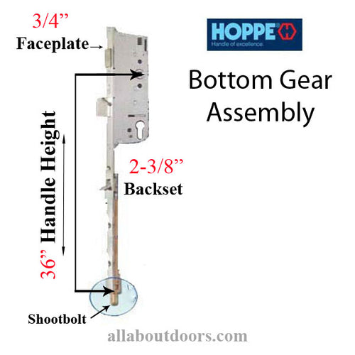 20mm Manual Gear, 60/92 Shootbolt, 1