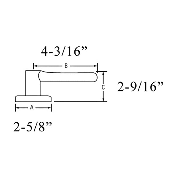 Kwikset Hampshire Passage Door Lever Solid Brass Passage Door Handle - Kwikset Hampshire Passage Door Lever Solid Brass Passage Door Handle