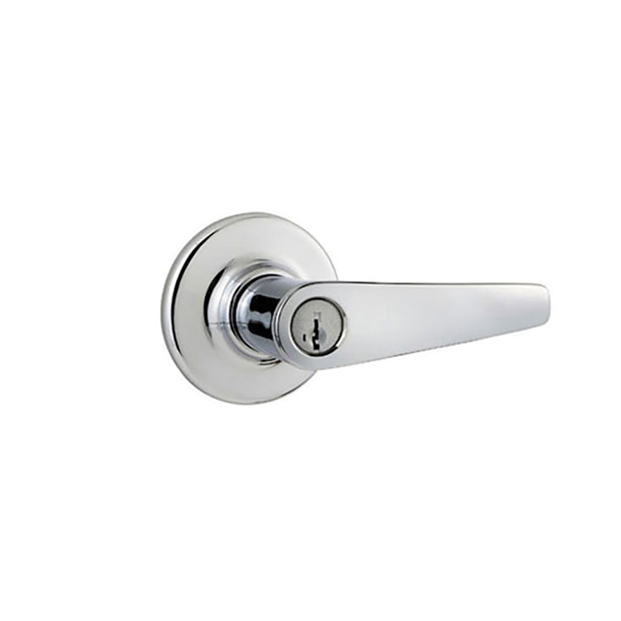 Kwikset 491DL-26 Delta Single Dummy Handle - Bright Chrome - Kwikset 491DL-26 Delta Single Dummy Handle - Bright Chrome