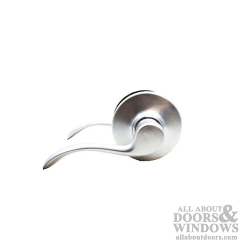 Kwikset Saxton Left Handed Dummy Door Lever Pair Polished Chrome Door Knobs Kwikset 487SNL-LH-26 - Kwikset Saxton Left Handed Dummy Door Lever Pair Polished Chrome Door Knobs Kwikset 487SNL-LH-26