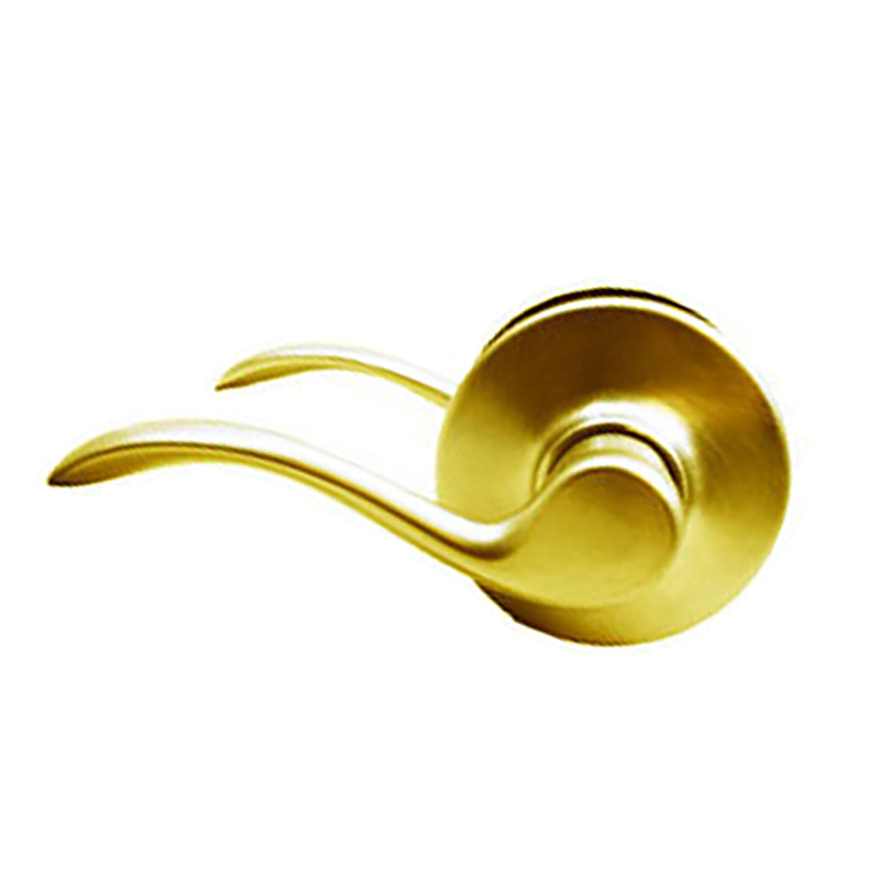 Kwikset Saxton Left Handed Passage Leverset Polished Brass Saxton Passage Handle - Kwikset Saxton Left Handed Passage Leverset Polished Brass Saxton Passage Handle