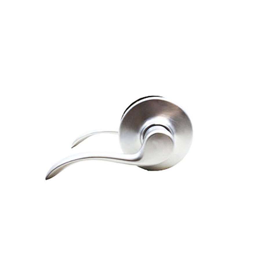 Kwikset Saxton Left Handed Dummy Door Lever Pair Polished Chrome Door Knobs Kwikset 487SNL-LH-26 - Kwikset Saxton Left Handed Dummy Door Lever Pair Polished Chrome Door Knobs Kwikset 487SNL-LH-26