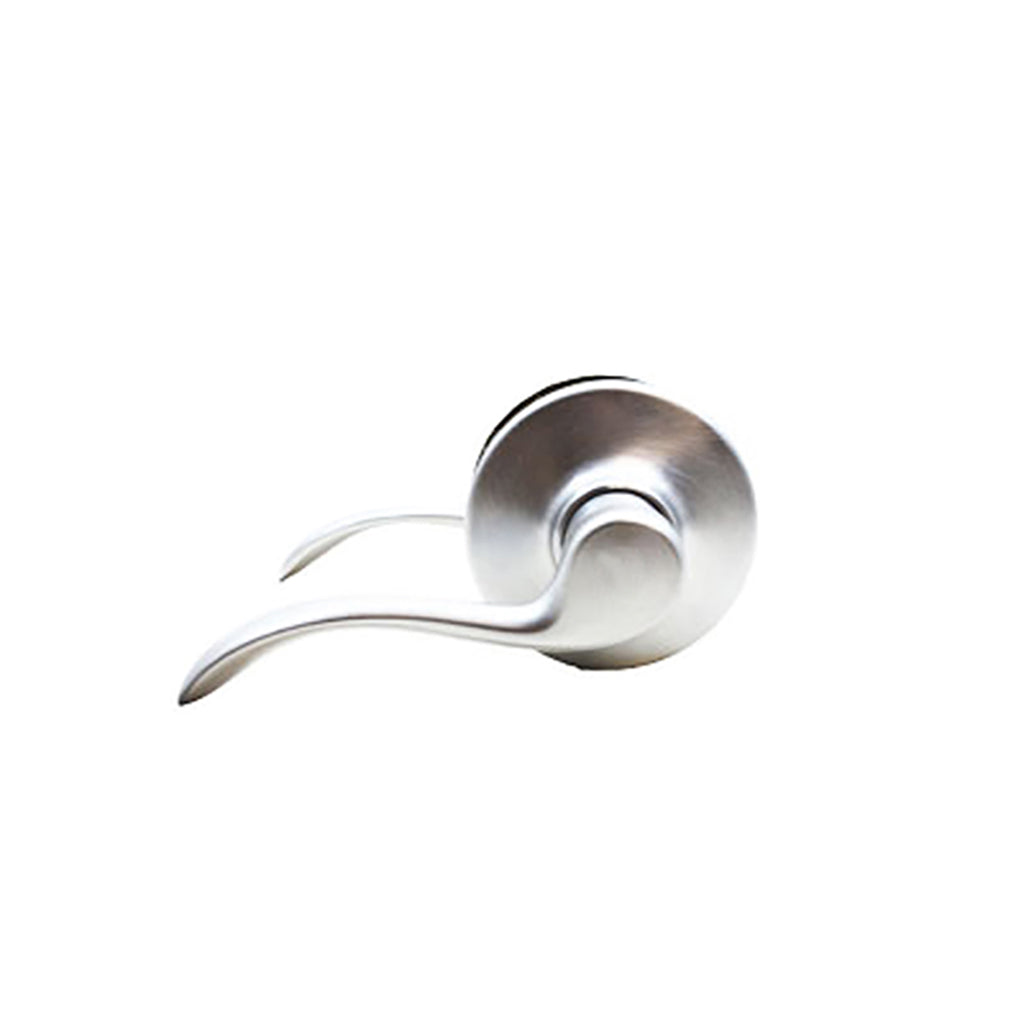 Kwikset Saxton Left Handed Dummy Door Lever Pair Polished Chrome Door Knobs Kwikset 487SNL-LH-26 - Kwikset Saxton Left Handed Dummy Door Lever Pair Polished Chrome Door Knobs Kwikset 487SNL-LH-26