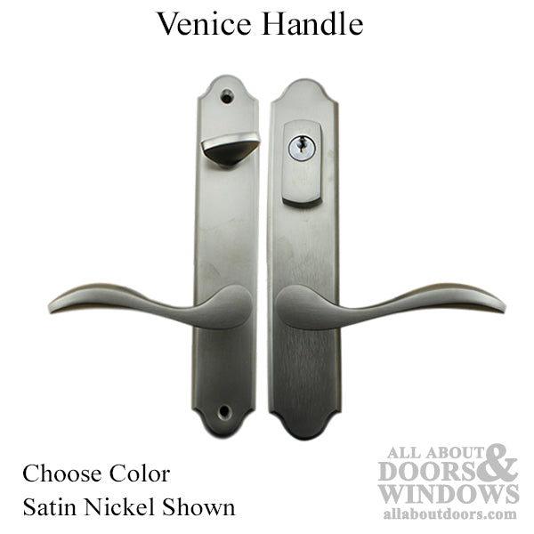 G-U Venice Handle & 45mm Plate, Active, Key & Thumbturn (Handle Below Cylinder, Choose Color - G-U Venice Handle & 45mm Plate, Active, Key & Thumbturn (Handle Below Cylinder, Choose Color