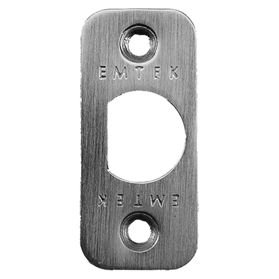 Radius Face Plate for Passage or Privacy Latch Springlatch Series - Polished Chrome - Radius Face Plate for Passage or Privacy Latch Springlatch Series - Polished Chrome