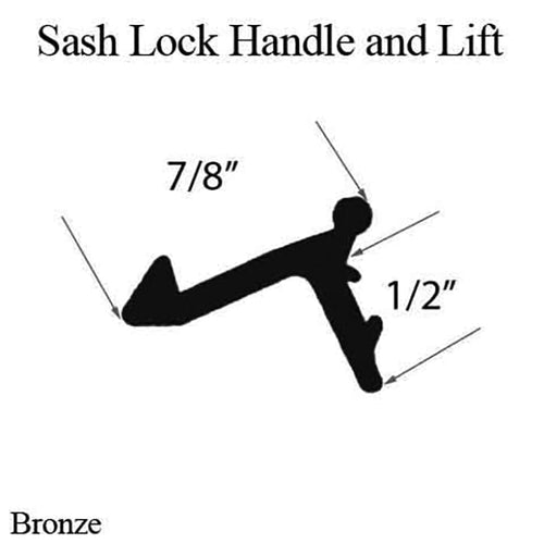 Sash Handle and Lift for Sliding, Double- and Single-Hung Windows - Sash Handle and Lift for Sliding, Double- and Single-Hung Windows
