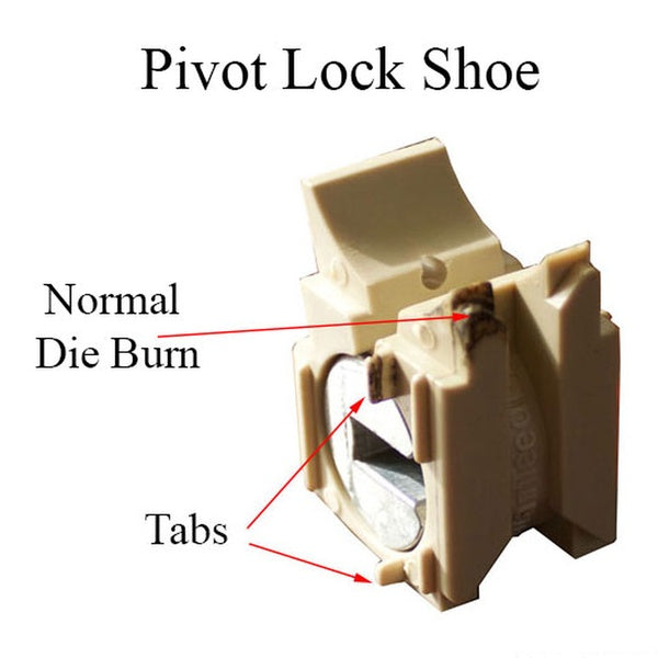 Certainteed Pivot Lock Shoe, w/ Tabs - Certainteed Pivot Lock Shoe, w/ Tabs