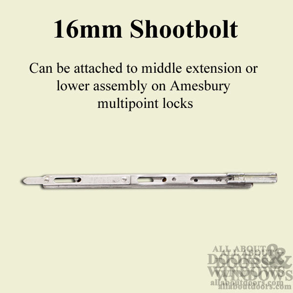 16mm P1000 / P2000 Active / Passive Shootbolt Extension Tip - 16mm P1000 / P2000 Active / Passive Shootbolt Extension Tip