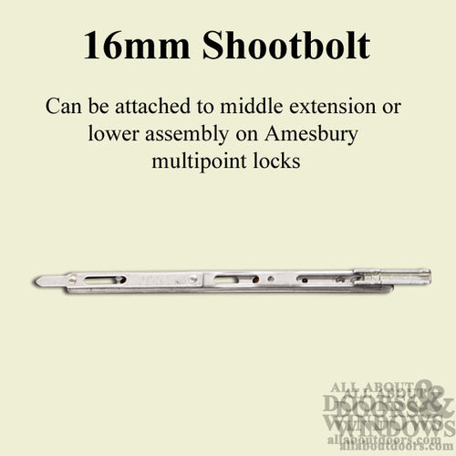 16mm P1000 / P2000 Active / Passive Shootbolt Extension Tip - 16mm P1000 / P2000 Active / Passive Shootbolt Extension Tip