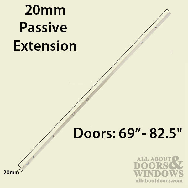20mm P2000 Passive Upper Shootbolt Extension - 20mm P2000 Passive Upper Shootbolt Extension