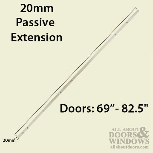 20mm P2000 Passive Upper Shootbolt Extension - 20mm P2000 Passive Upper Shootbolt Extension