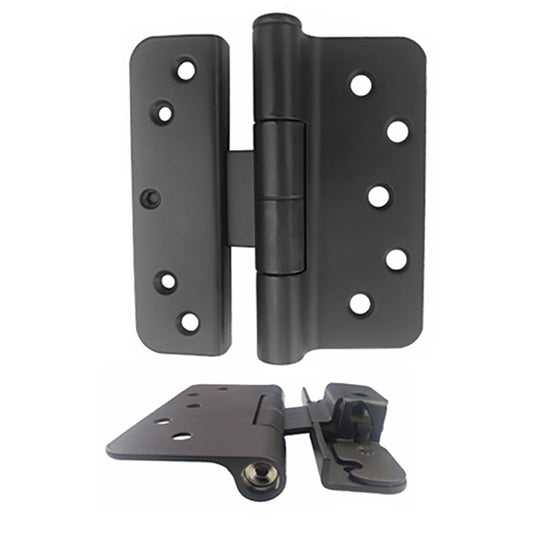 V200 Right Hand All In One Adjustable Hinge, Aluminum Base