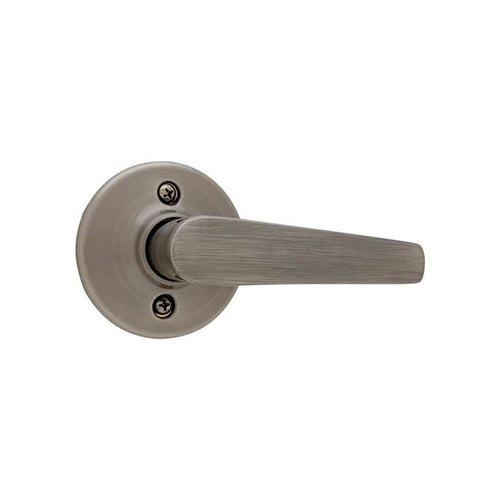 Kwikset Delta Single Dummy Door Handle 488DL-15AV1 Door Lever Antique Nickel - Kwikset Delta Single Dummy Door Handle 488DL-15AV1 Door Lever Antique Nickel