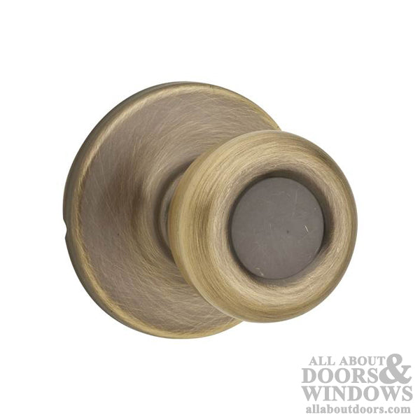 Kwikset Tylo Door Handle Tylo Interior Dummy Handleset Antique Brass Door Knob Kwikset 606T-5 Tylo - Kwikset Tylo Door Handle Tylo Interior Dummy Handleset Antique Brass Door Knob Kwikset 606T-5 Tylo