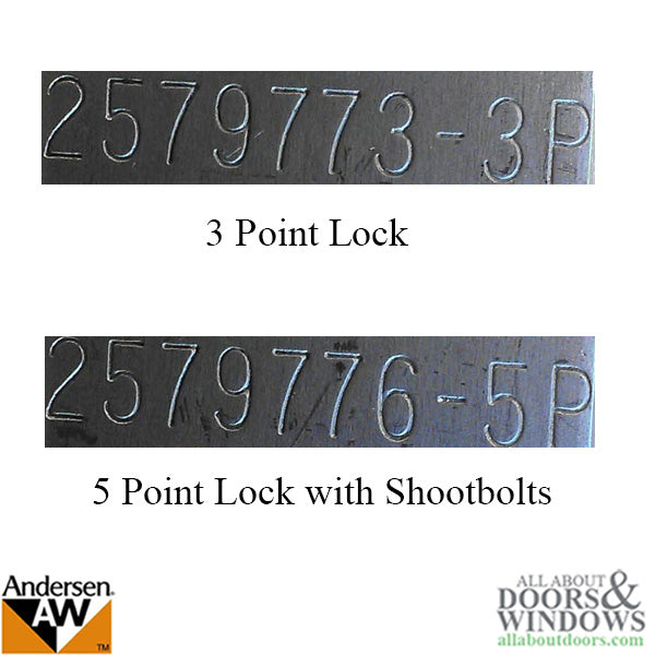 Andersen Stormwatch 5-Point Lock AP/PA - FWH80 Door - Andersen Stormwatch 5-Point Lock AP/PA - FWH80 Door