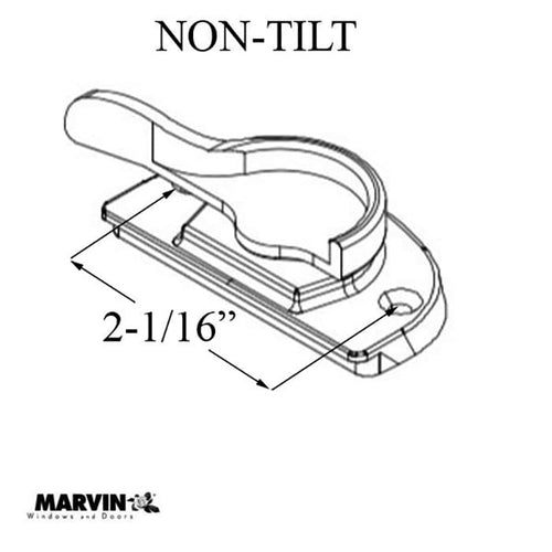 Marvin Non-Tilt Sash Lock, Ultimate Magnum Window - Marvin Non-Tilt Sash Lock, Ultimate Magnum Window