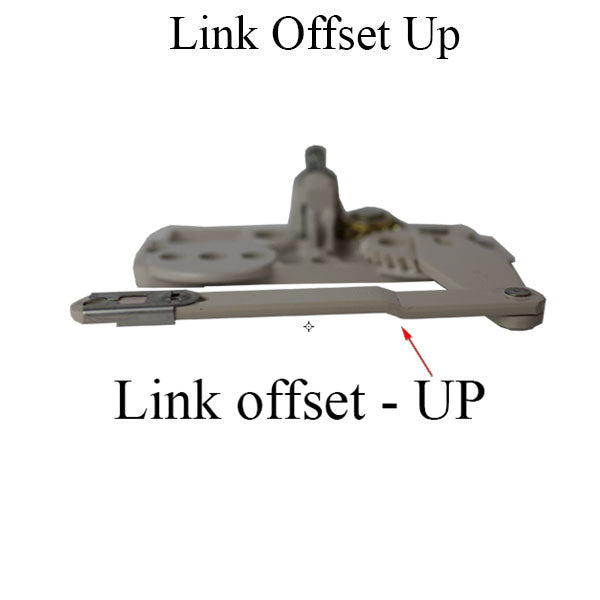Truth Dyad Casement Operator, Wood windows, Link offset UP, Right hand - Truth Dyad Casement Operator, Wood windows, Link offset UP, Right hand