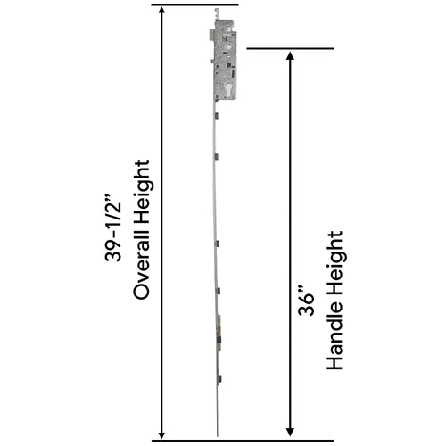 Hoppe HLS9000 16mm Manual 35/92 Gear with Tongue at 26.42