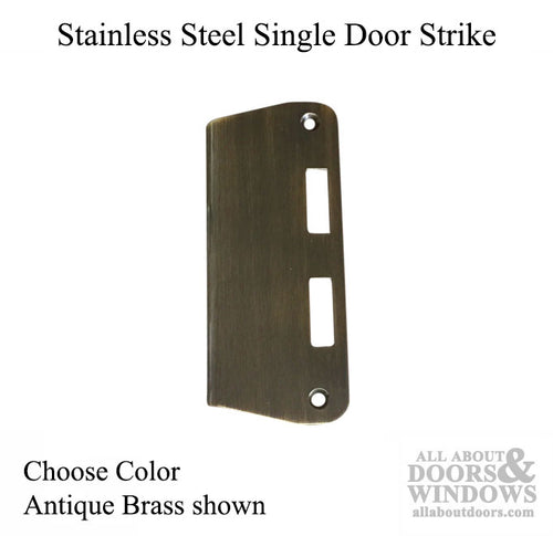 Marvin Jamb Strike Plate, Active Panel - Marvin Jamb Strike Plate, Active Panel