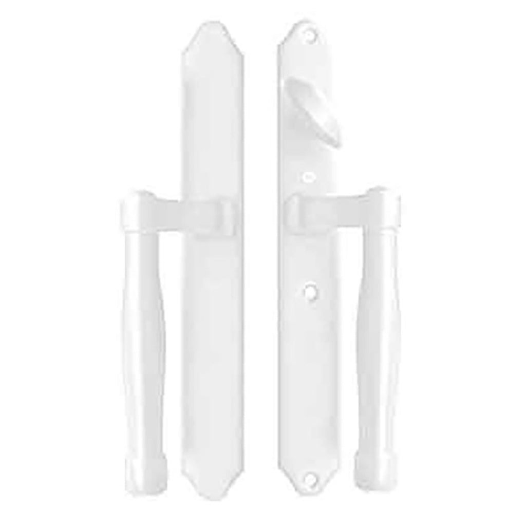 HOPPE HLS 9000 Sliding Door Handle Set Active Non-Keyed Outside White - HOPPE HLS 9000 Sliding Door Handle Set Active Non-Keyed Outside White