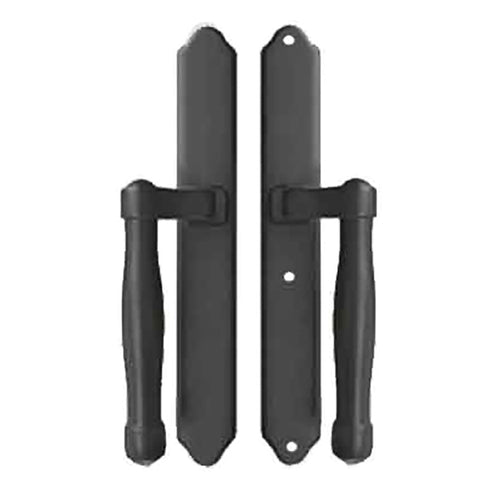 HOPPE HLS 9000 Sliding Door Handle Set Fixed Dummy Matte Black - HOPPE HLS 9000 Sliding Door Handle Set Fixed Dummy Matte Black
