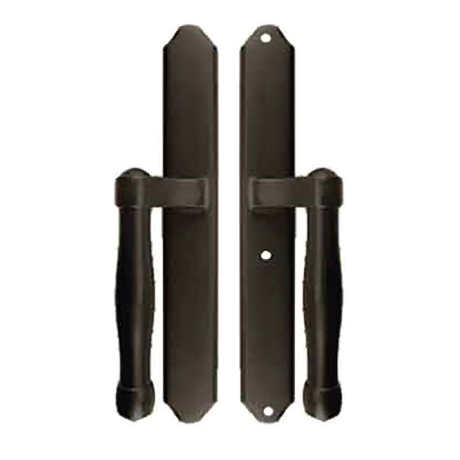 Hoppe HLS 9000 Sliding Door Handle-Set, M574/2170N, Fixed Dummy - Rustic Umber - Hoppe HLS 9000 Sliding Door Handle-Set, M574/2170N, Fixed Dummy - Rustic Umber