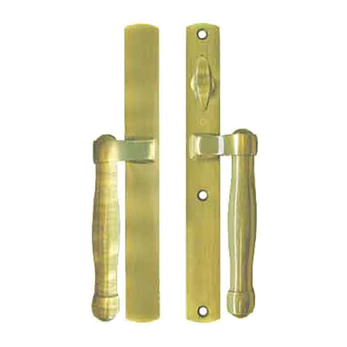 HOPPE HLS 9000 Sliding Door Handle Set Active Non-Keyed Outside Resista Brass - HOPPE HLS 9000 Sliding Door Handle Set Active Non-Keyed Outside Resista Brass