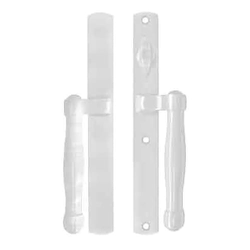 HOPPE HLS 9000 Sliding Door Handle Set Active Non-Keyed Outside White - HOPPE HLS 9000 Sliding Door Handle Set Active Non-Keyed Outside White