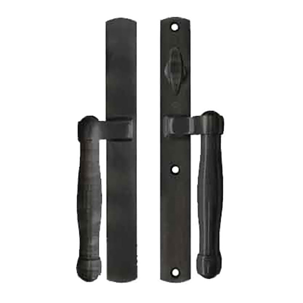 HOPPE HLS 9000 Sliding Door Handle Set Active Non-Keyed Outside Matte Black - HOPPE HLS 9000 Sliding Door Handle Set Active Non-Keyed Outside Matte Black