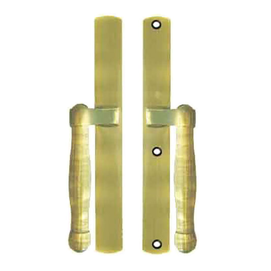 HOPPE HLS 9000 Sliding Door Handle Set Fixed Dummy Resista Brass