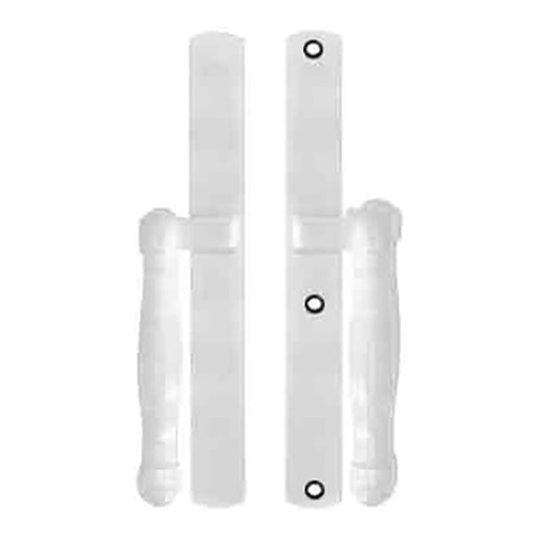 HOPPE HLS 9000 Sliding Door Handle Set Fixed Dummy White - HOPPE HLS 9000 Sliding Door Handle Set Fixed Dummy White