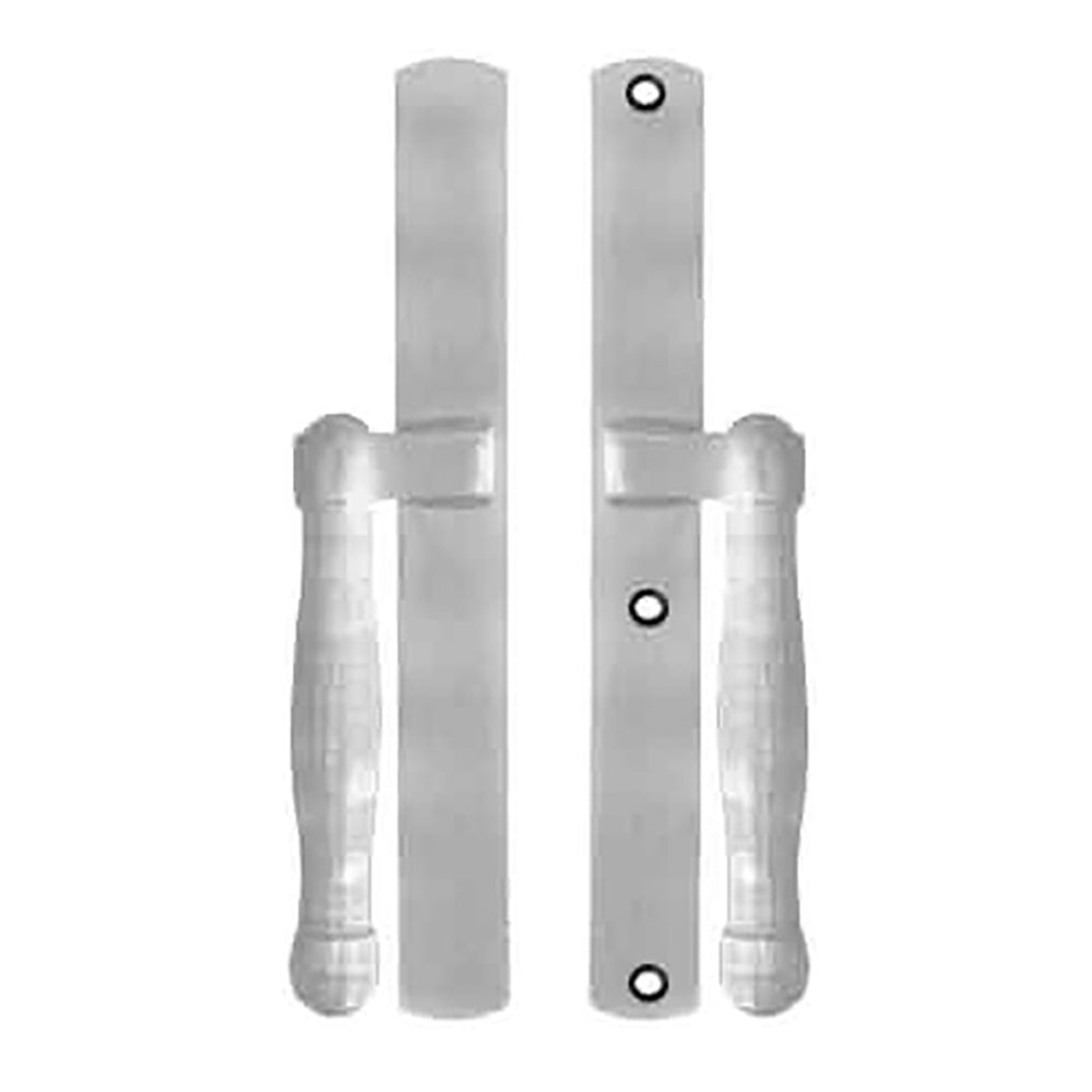 HOPPE HLS 9000 Sliding Door Handle Set Fixed Dummy Satin Nickel - HOPPE HLS 9000 Sliding Door Handle Set Fixed Dummy Satin Nickel