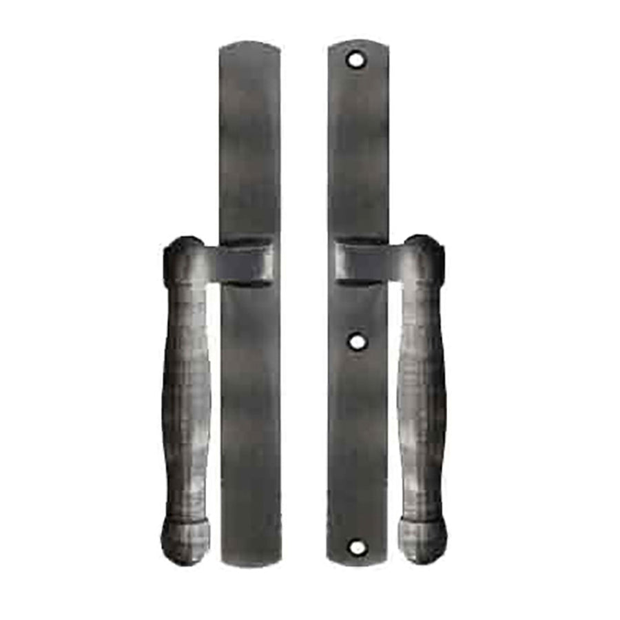 HOPPE HLS 9000 Sliding Door Handle Set Fixed Dummy Antique Nickel - HOPPE HLS 9000 Sliding Door Handle Set Fixed Dummy Antique Nickel