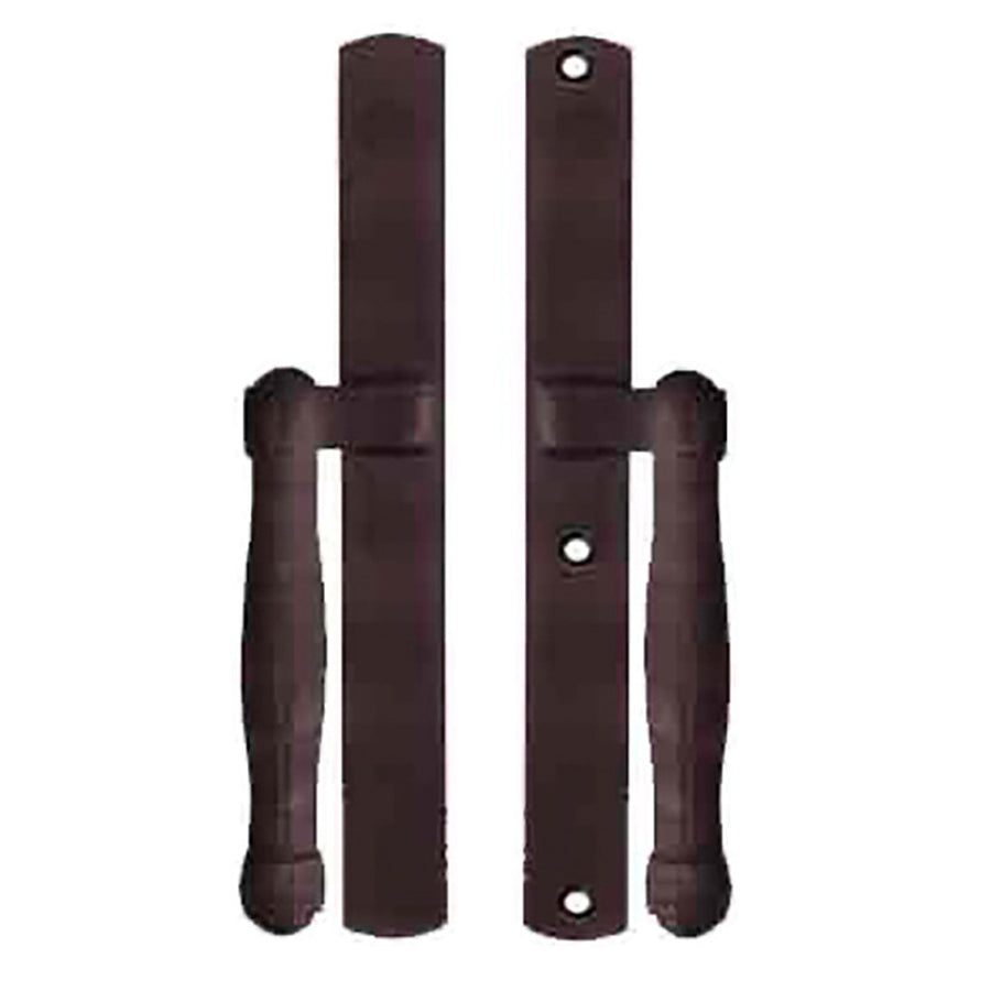Hoppe HLS 9000 Sliding Door Handle Set M574/2165N Fixed Dummy Rustic Umber - Hoppe HLS 9000 Sliding Door Handle Set M574/2165N Fixed Dummy Rustic Umber