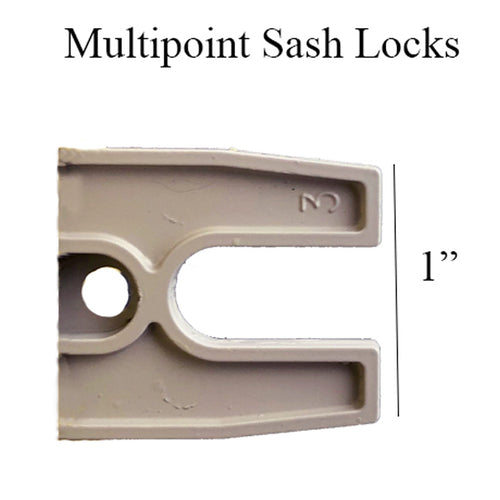 Multi-point sash lock,1-3/8 Fork, Non-Handed, Maxim - Choose Color - Multi-point sash lock,1-3/8 Fork, Non-Handed, Maxim - Choose Color